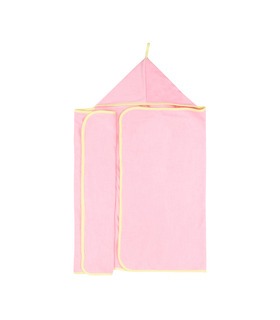 Пелюшка махрова ПЕ12 (300) ➤ рожева махрова пелюшка з кутиком від МамаТато