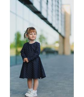 детское платье с длинным рукавом