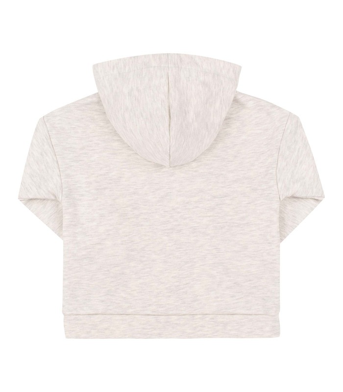 теплый детский костюм с капюшоном