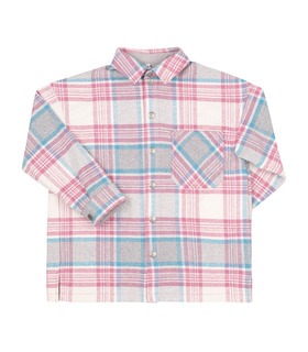 Рубашка детская РБ180 (323) ➤ теплая детская рубашка на кнопочках от МамаТато