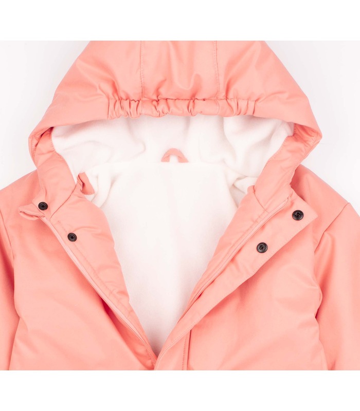 Дитяча осіння куртка КТ313 (I00) - осіння персикова дитяча куртка для дівчинки від МамаТато