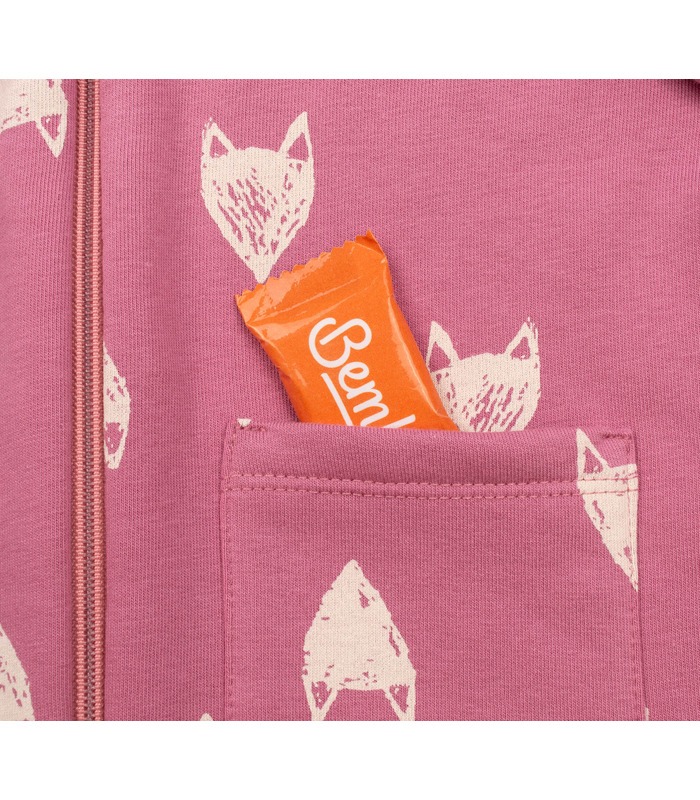 детская кофта с карманами