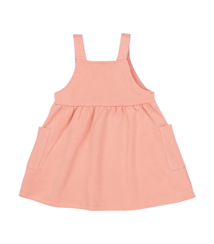 Детский сарафан сф150 (300) - теплый детский сарафан с большими карманами от МамаТато