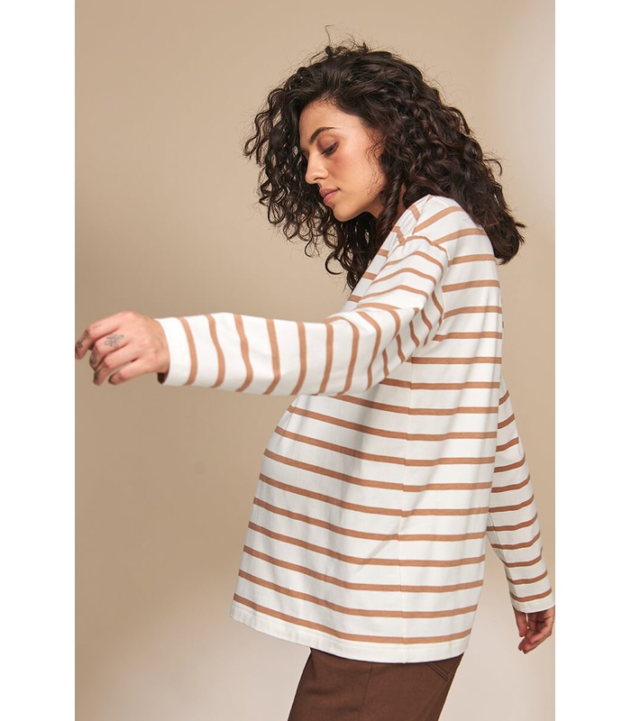 Лонгслив Никита BG от Юла Мама в категории Гольфы и лонгсливы кормящим на МамаТато