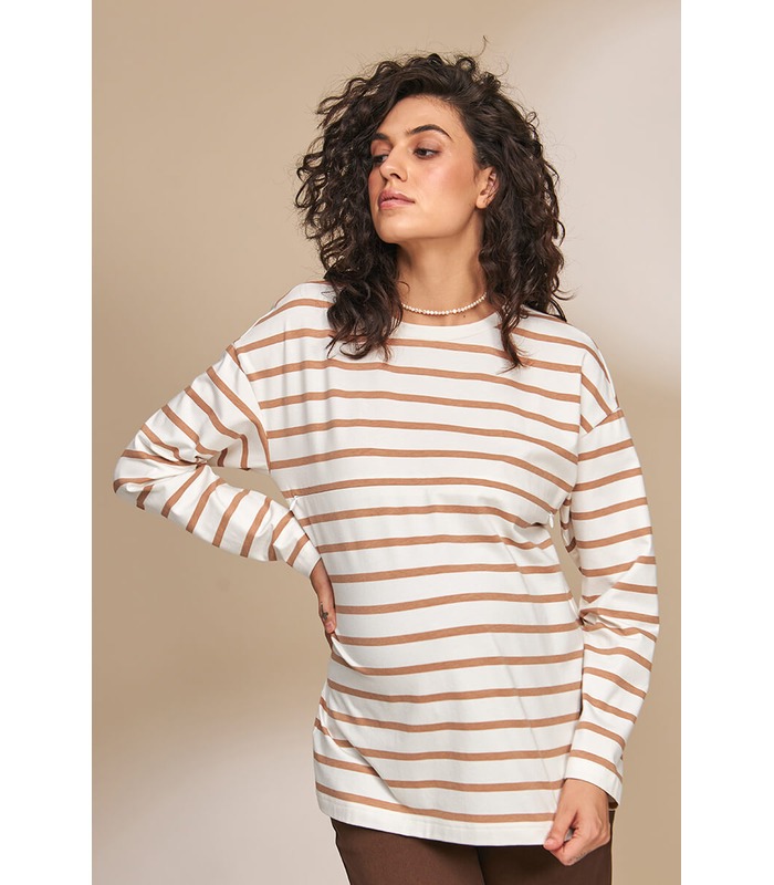 Лонгслив Никита BG от Юла Мама в категории Гольфы и лонгсливы кормящим на МамаТато