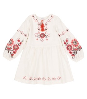 Дитяча вишита сукня ПЛ379 (206) ➤ дитяча вишита сукня з льону від МамаТато