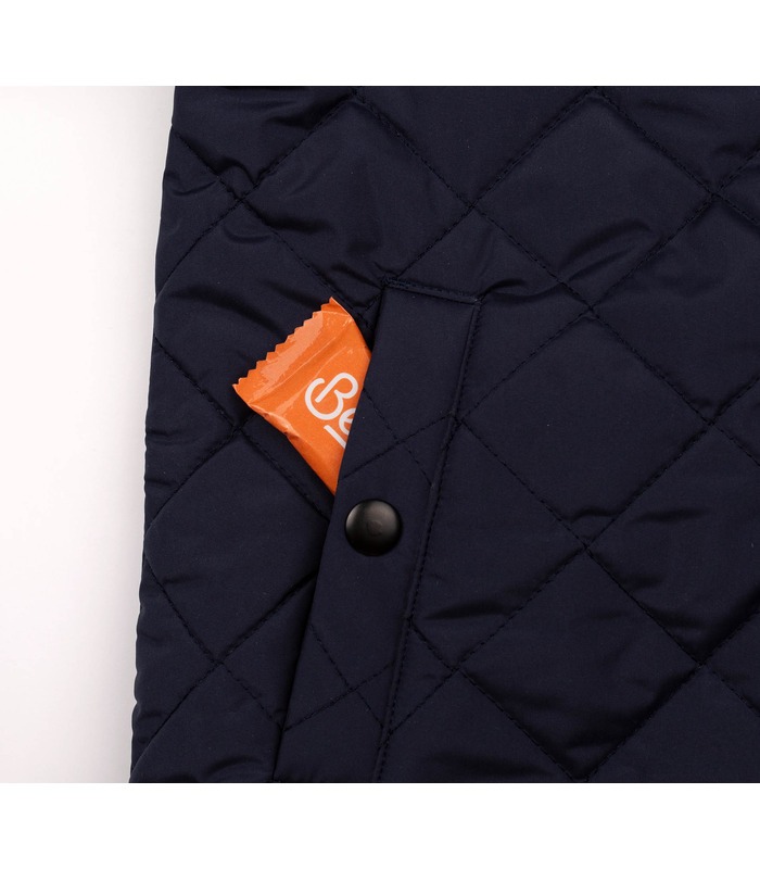 Детская осенняя куртка КТ291 (800) - осенняя синяя детская куртка девочке от МамаТато