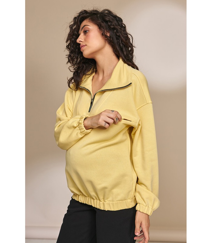 Свитшот Нанна BA от Юла Мама в категории Свитера и свитшоты кормящим на МамаТато