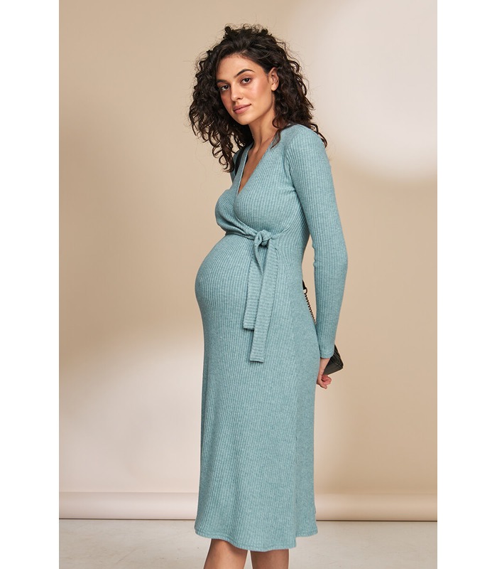 теплое платье для беременных