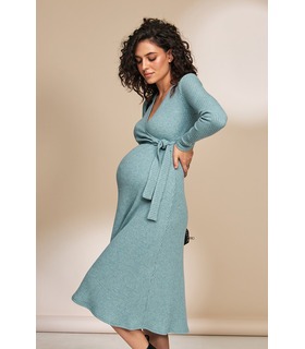 теплое платье беременным