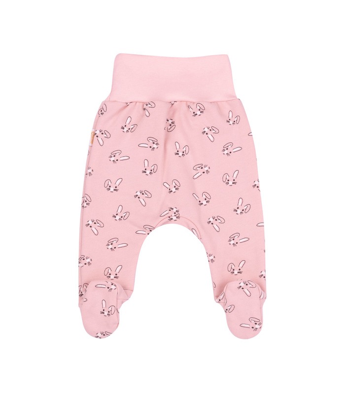 Ползунки байковые ПЗ9 (301) - теплые ползунки с зайчиками от МамаТато