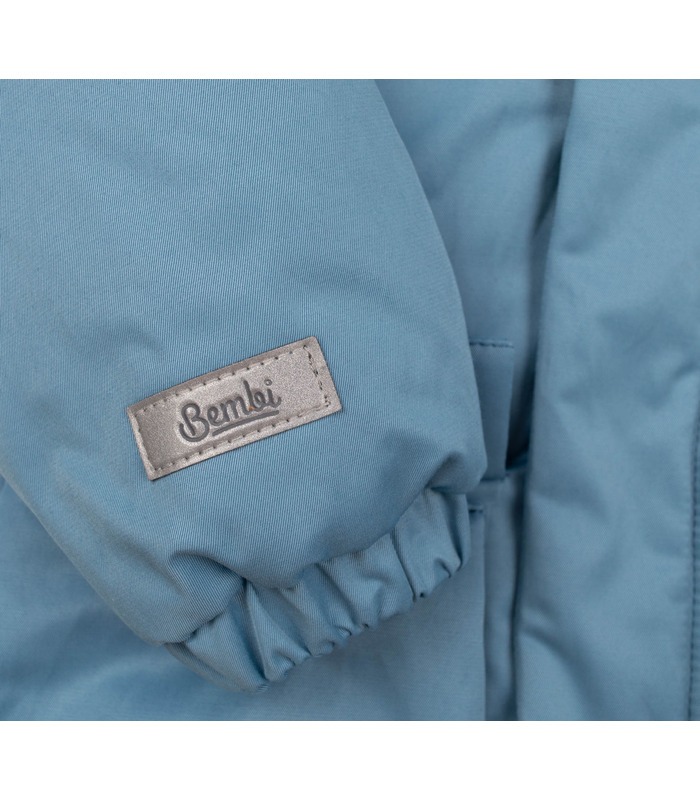 Детская осенняя куртка КТ313 (400) - осенняя голубая детская куртка мальчику от МамаТато