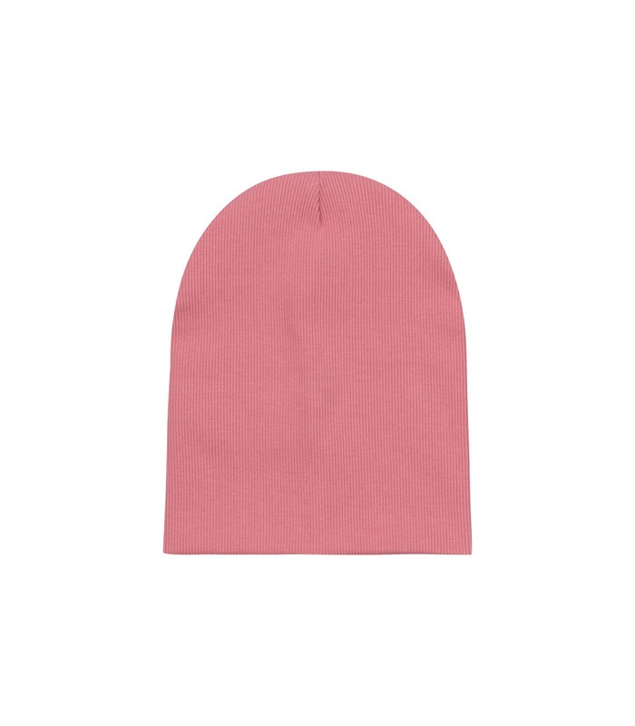 розовая детская шапка
