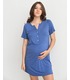 синя ночнушка для вагітних
