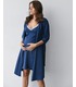синяя ночнушка для беременных