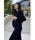 чорний костюм ангора вагітним