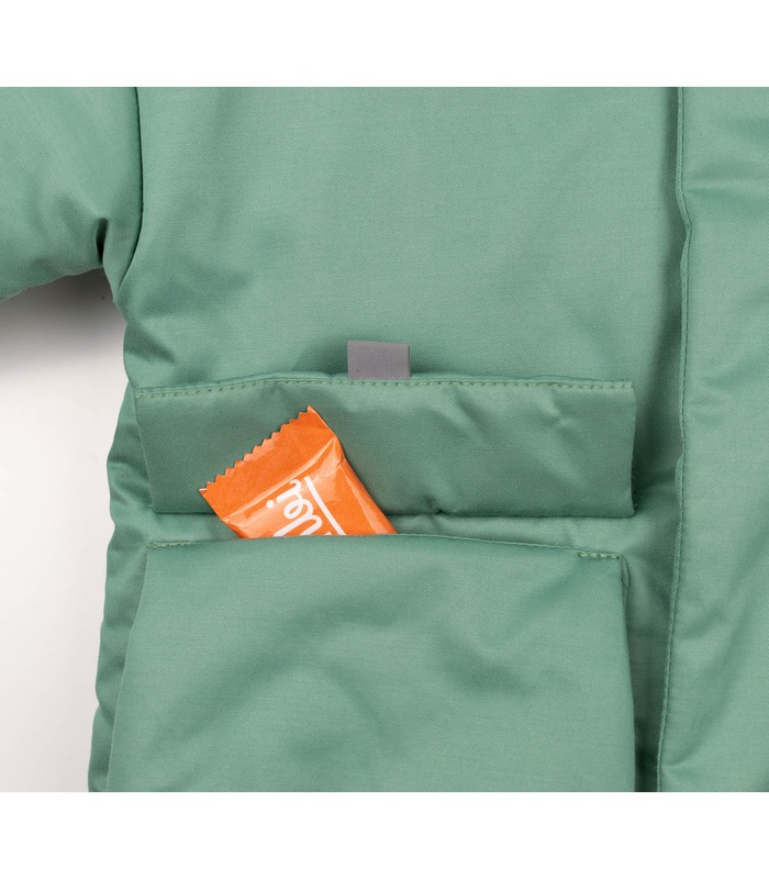 Детская осенняя куртка КТ313 (U00) - осенняя мятная детская куртка от МамаТато