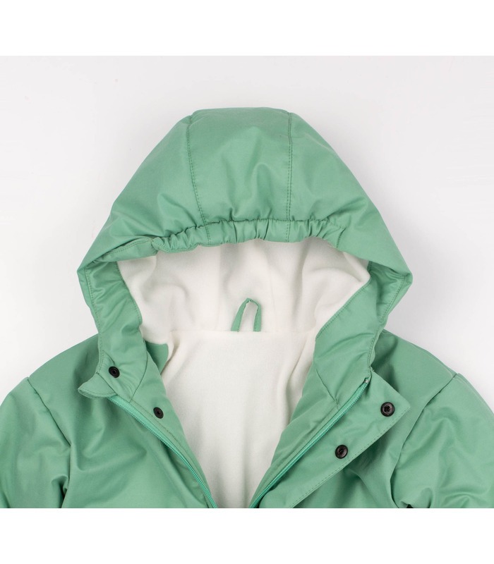 Детская осенняя куртка КТ313 (U00) - осенняя мятная детская куртка от МамаТато