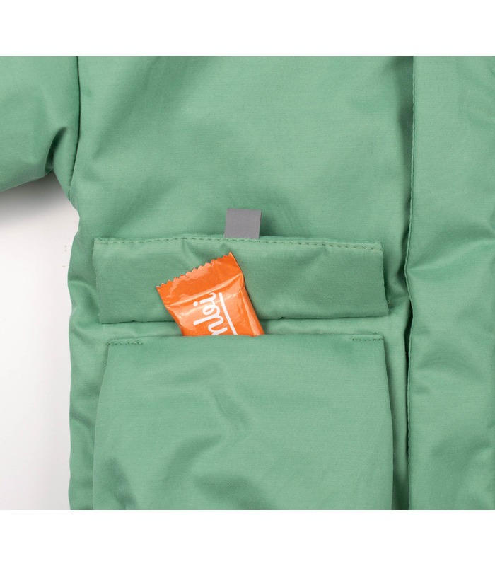 Детская осенняя куртка КТ313 (U00) - осенняя мятная детская куртка от МамаТато