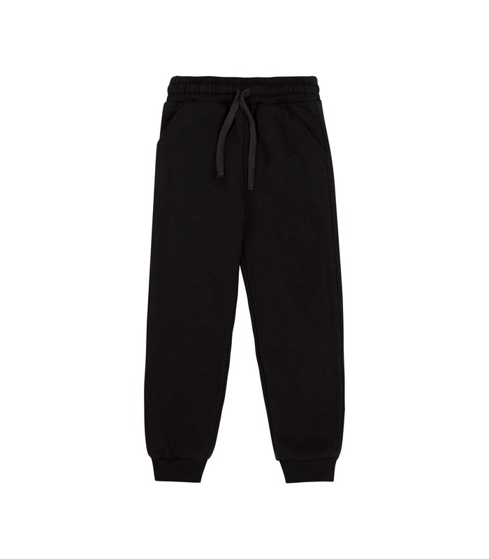 Детский костюм КС764 (YM0) - теплый черный детский костюм мальчику от МамаТато