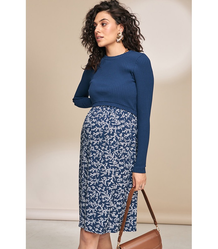 плаття для вагітних у квіточку