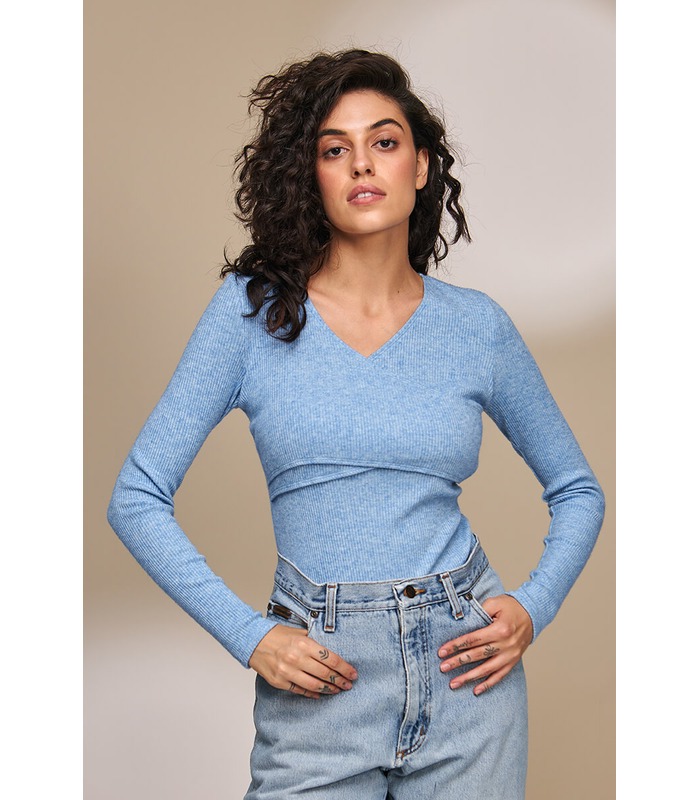 Джемпер Хелен BB от Юла Мама в категории Гольфы и лонгсливы кормящим на МамаТато