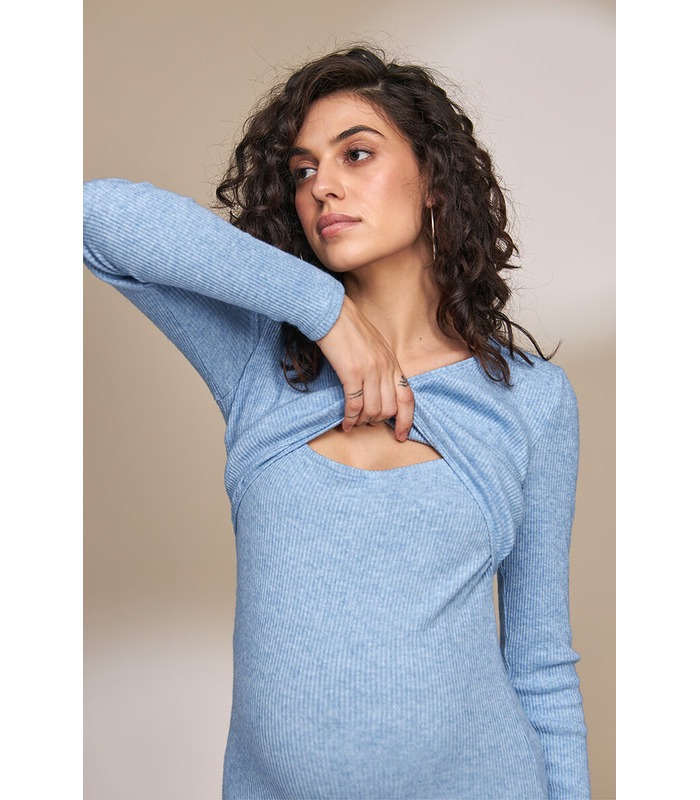 Джемпер Хелен BB от Юла Мама в категории Гольфы и лонгсливы кормящим на МамаТато