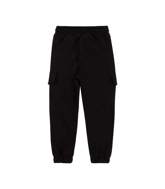 Дитячий костюм КС763 (YM0) - теплий чорний дитячий костюм хлопчику від МамаТато