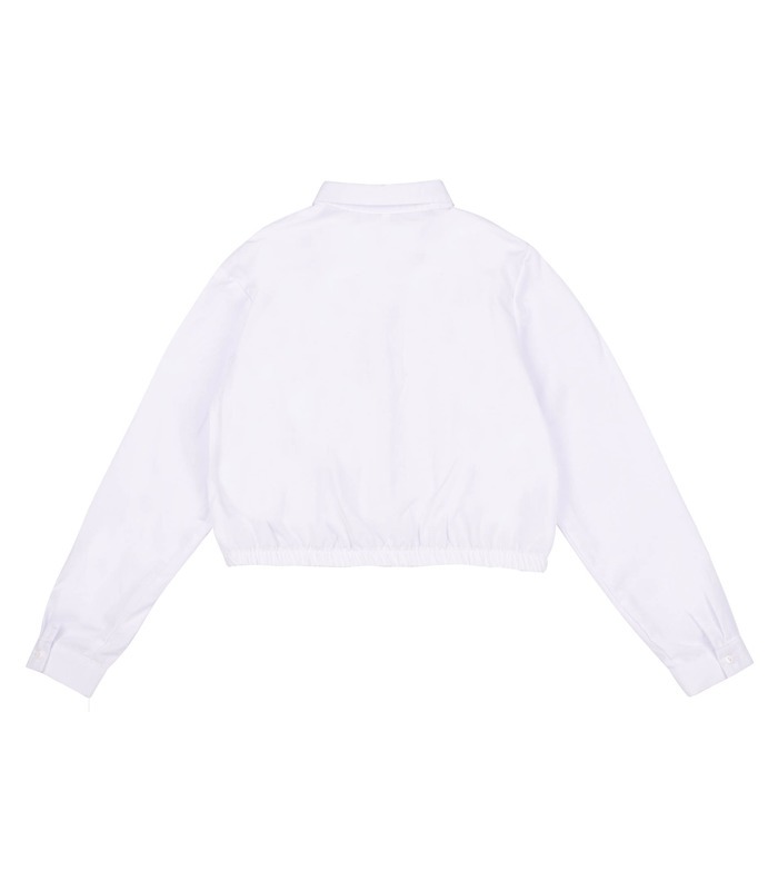 Сорочка дитяча РБ181 (100) - біла дитяча блуза дівчинці від МамаТато