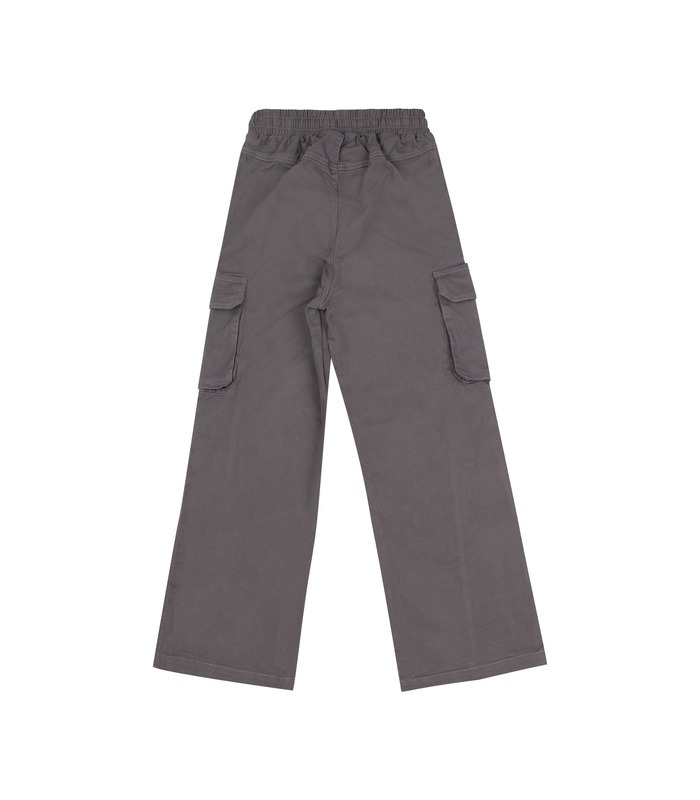 Дитячі котонові штани ШР810 (X00) - сірі котонові дитячі штани для дівчаток від МамаТато