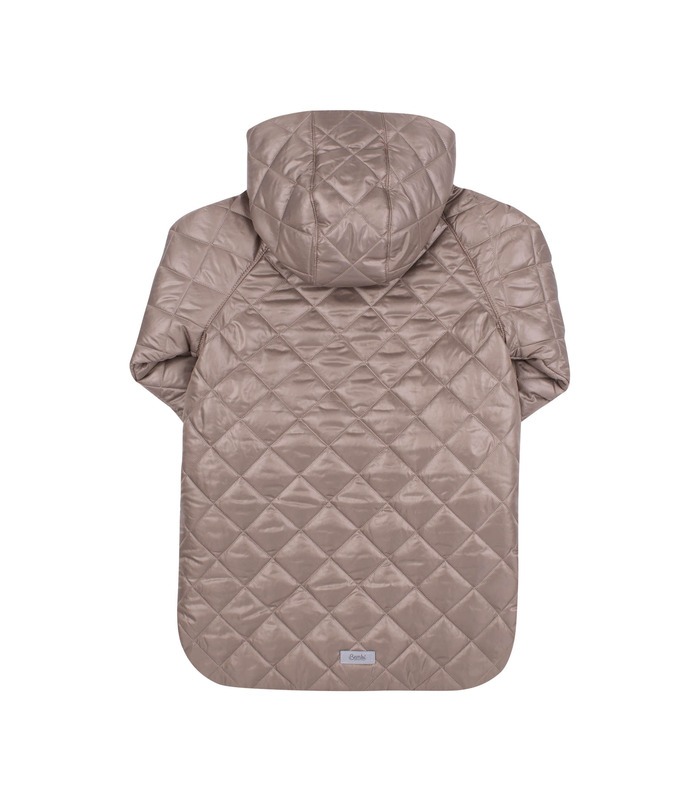 Детская осенняя куртка КТ291 (H00) - коричневая детская куртка девочке от МамаТато