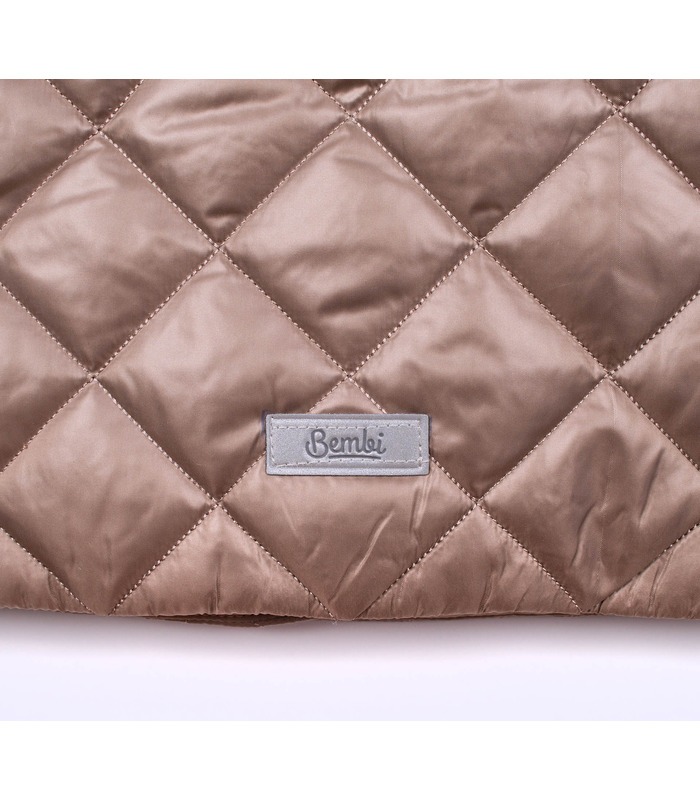 Детская осенняя куртка КТ291 (H00) - коричневая детская куртка девочке от МамаТато