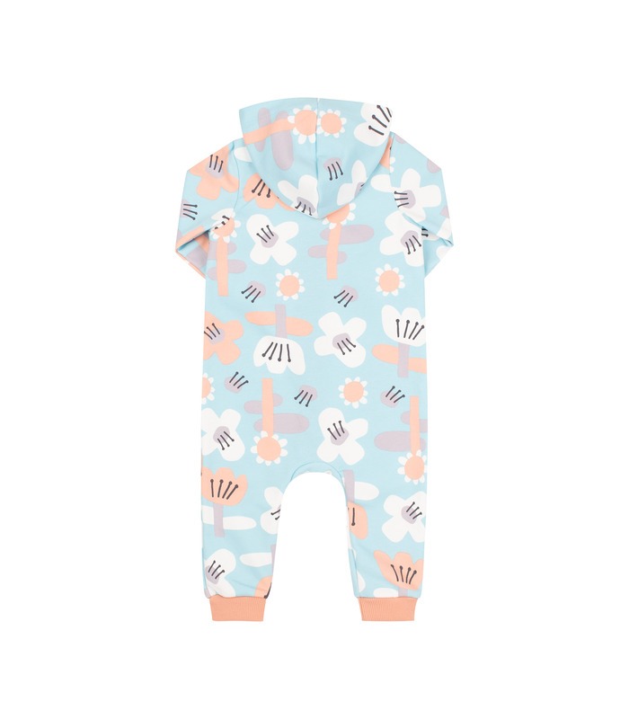 Детский комбинезон КБ209 (R01) - детский комбинезон в цветочек от МамаТато
