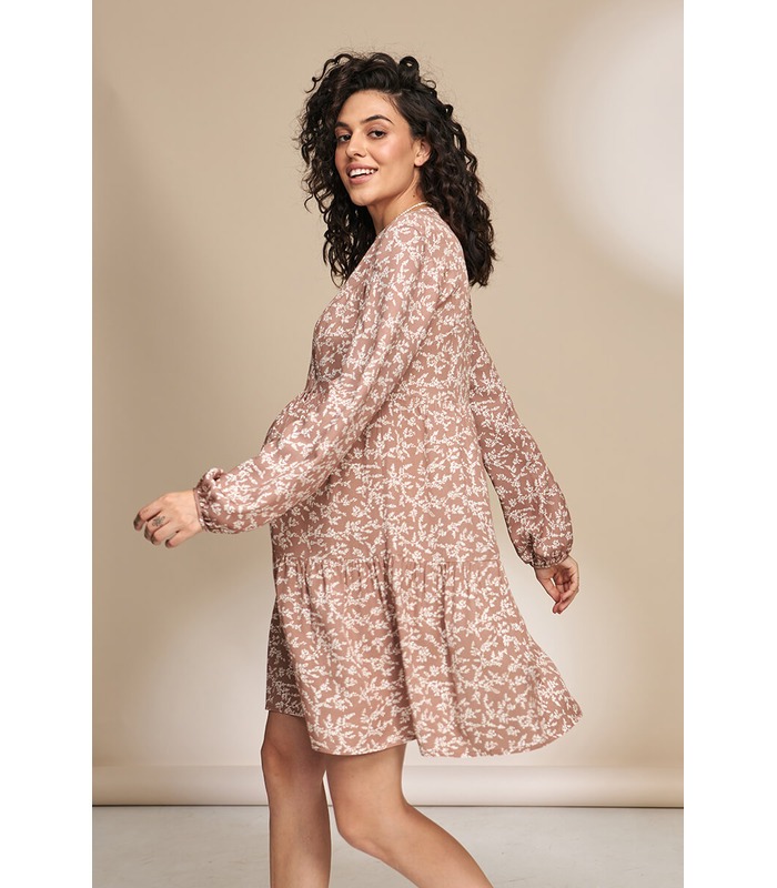 Платье Алисия CA - платье в цветочек беременным и кормящим от МамаТато