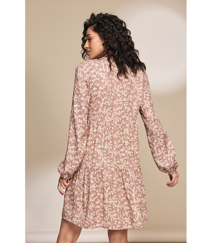 Сукня Алісія CA - осіннє плаття у квіточку вагітним та годуючим від МамаТато