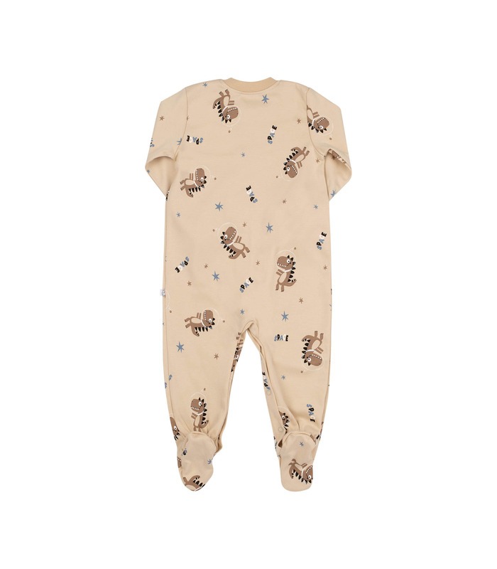 Дитячий комбінезон КБ122 інтерлок (G0E) - дитячий комінезон з динозаврами від МамаТато