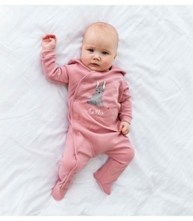 Детский комбинезон КБ178 (300) ➤ розовый детский комбинезон от МамаТато
