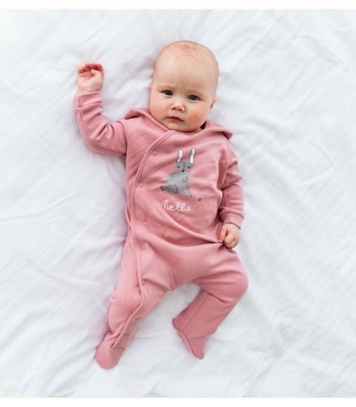 Детский комбинезон КБ178 (300) - розовый детский комбинезон от МамаТато