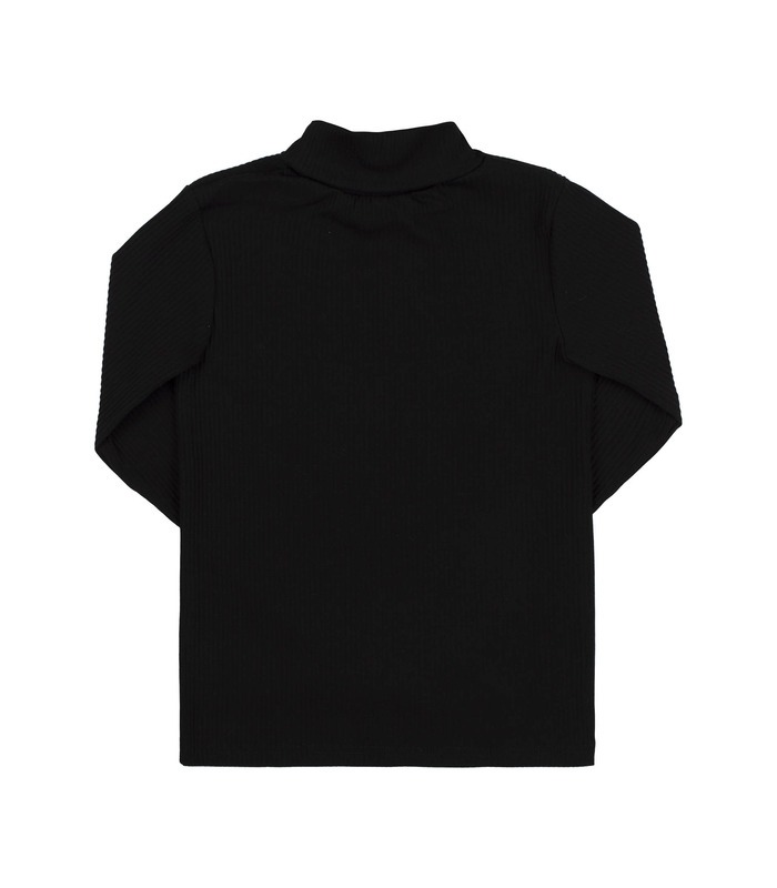 Дитячий гольф ГФ121 (Y00) - чорний дитячий гольф в рубчик від МамаТато