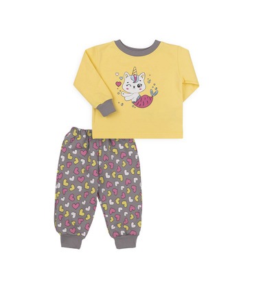 байкова піжама для дівчинки