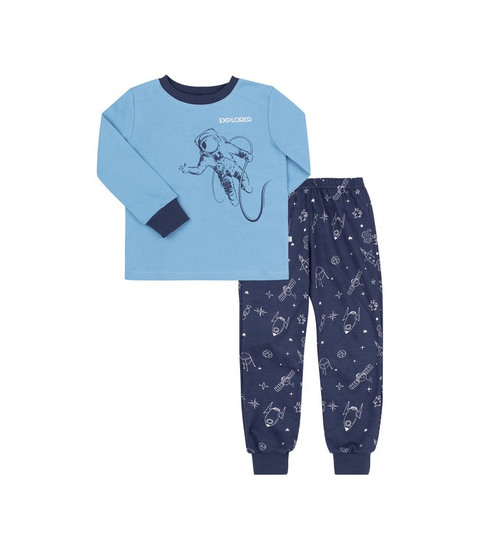блакитна піжама хлопчику