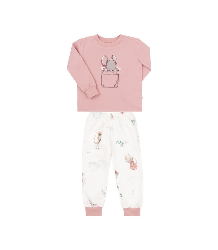 тепла дитяча піжама дівчинці