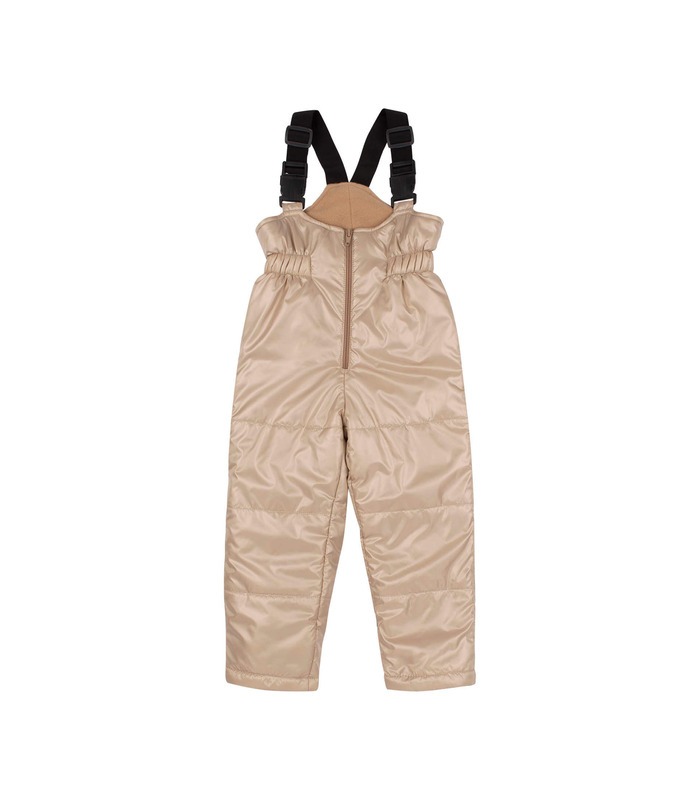 зимові дитячі штани на шлейках