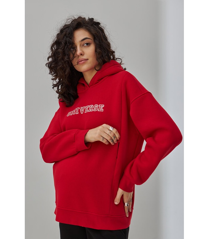 Теплое худи Юниверс RE от Юла Мама в категории Свитера и свитшоты кормящим на МамаТато