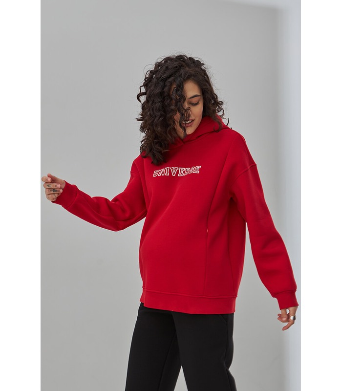 Теплое худи Юниверс RE от Юла Мама в категории Свитера и свитшоты кормящим на МамаТато