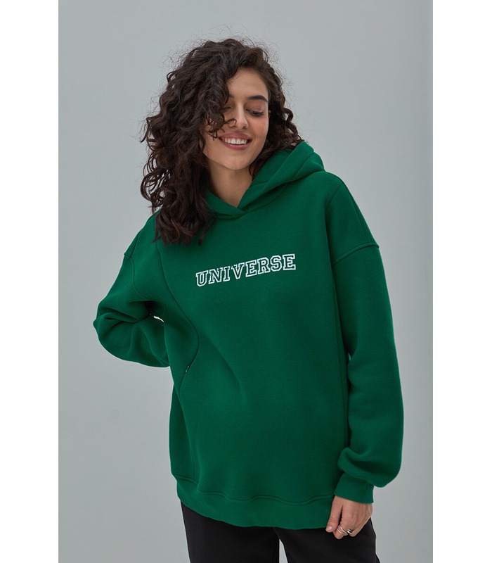 Тепле худі Юніверс GR від Юла Мама у категорії Светри та світшоти годуючим на МамаТато