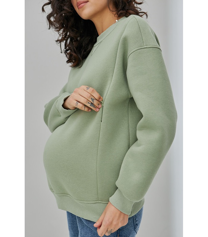 Теплий світшот Клоя OL від Юла Мама у категорії Светри та світшоти годуючим на МамаТато