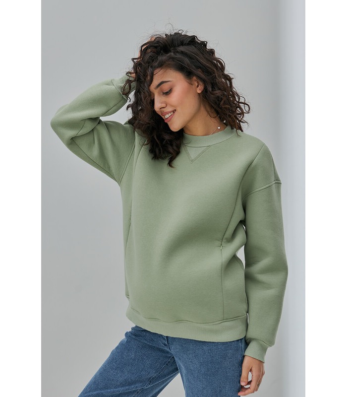 Теплий світшот Клоя OL від Юла Мама у категорії Светри та світшоти годуючим на МамаТато