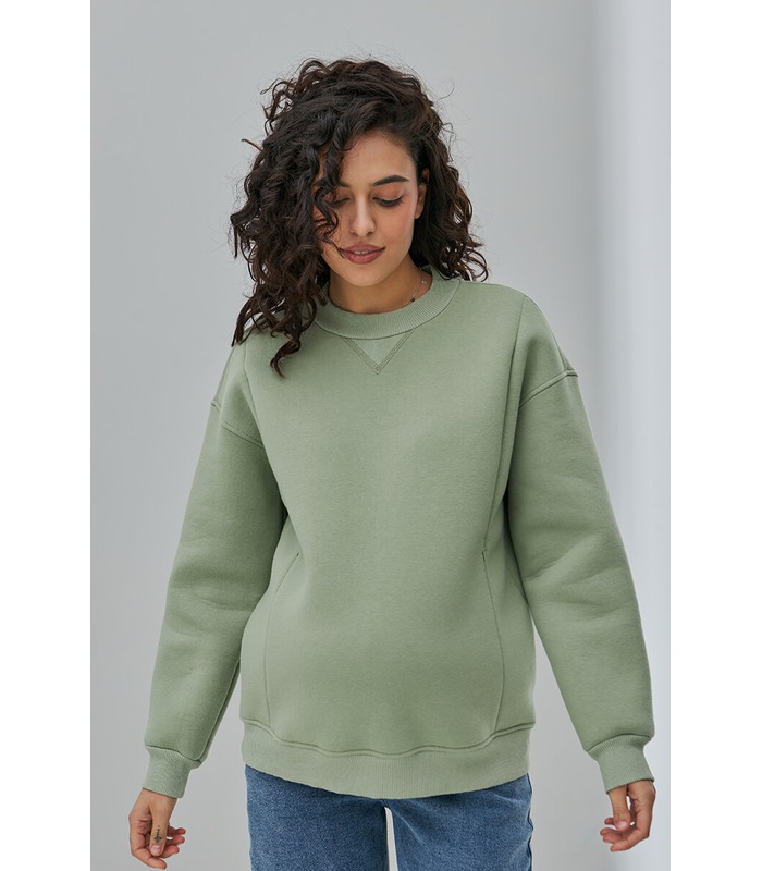 Теплий світшот Клоя OL від Юла Мама у категорії Светри та світшоти годуючим на МамаТато