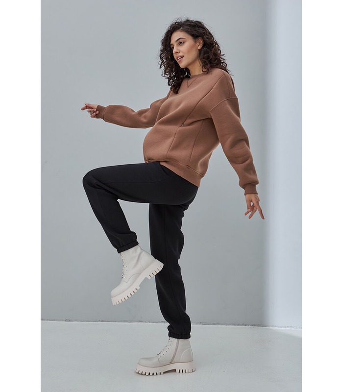 Штаны Уно Теплые CH от Юла Мама в категории Брюки и джинсы беременным на МамаТато